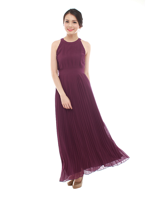 Destiny Maxi Dress in Majestic Purple